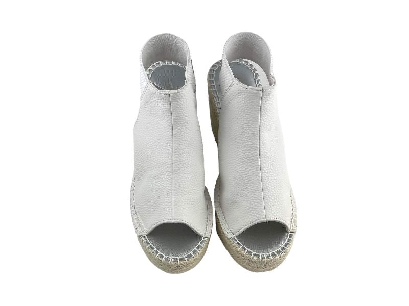 Replay | Women's high-top sandals with white esparto wedge Tine