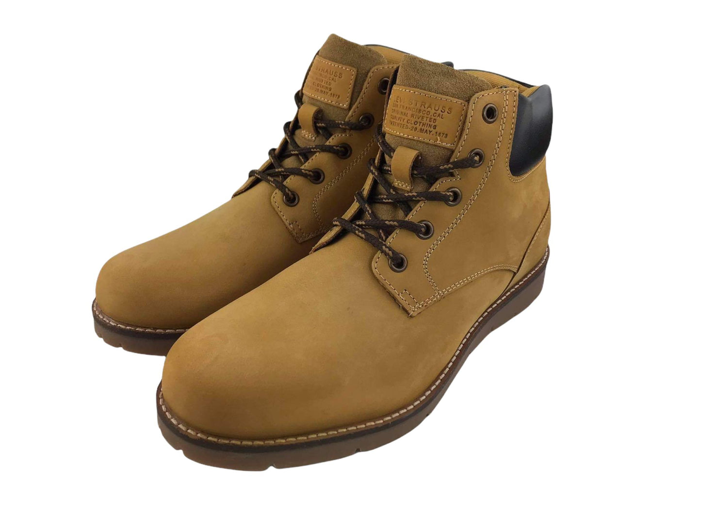 Levi’s | Botas de hombre con cordones Jaxed Amarillo Medio