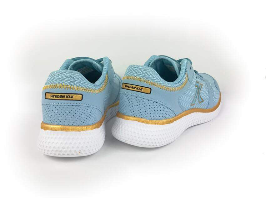 Sweden Klë | Tenis/Sneakers mujer cordones ligeros azules Rapide