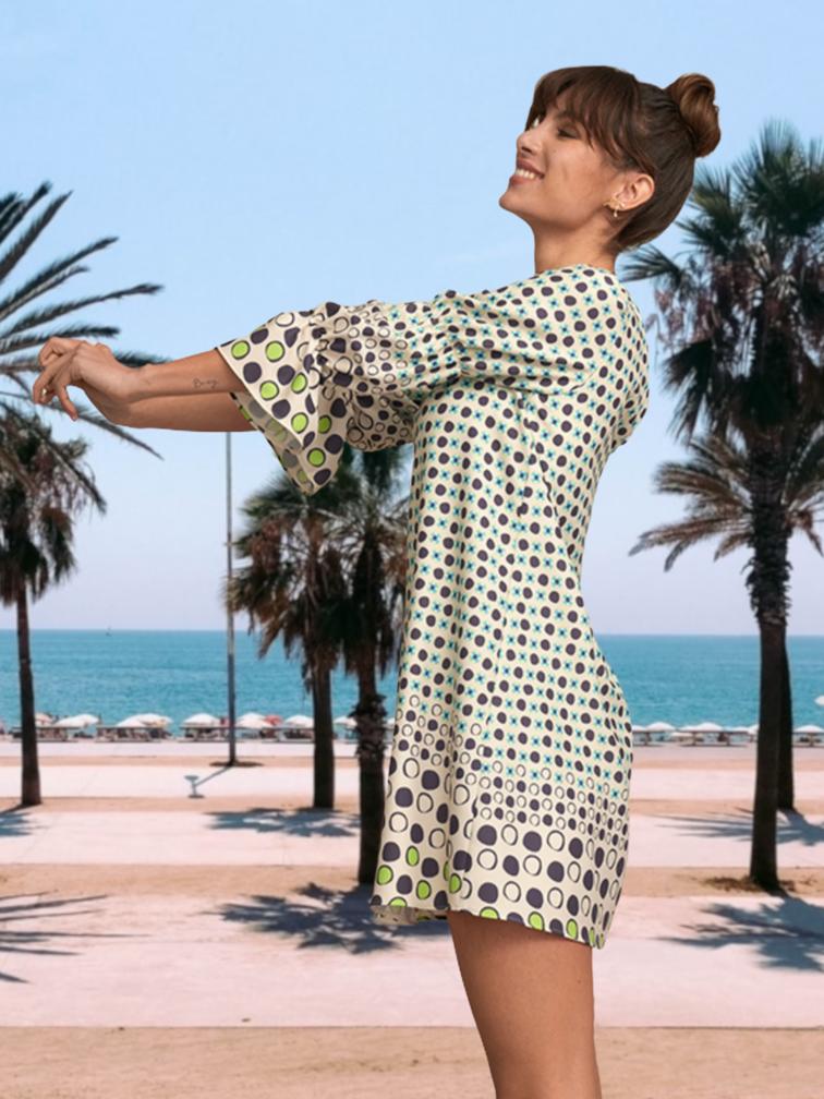 Lorraine Print Dress