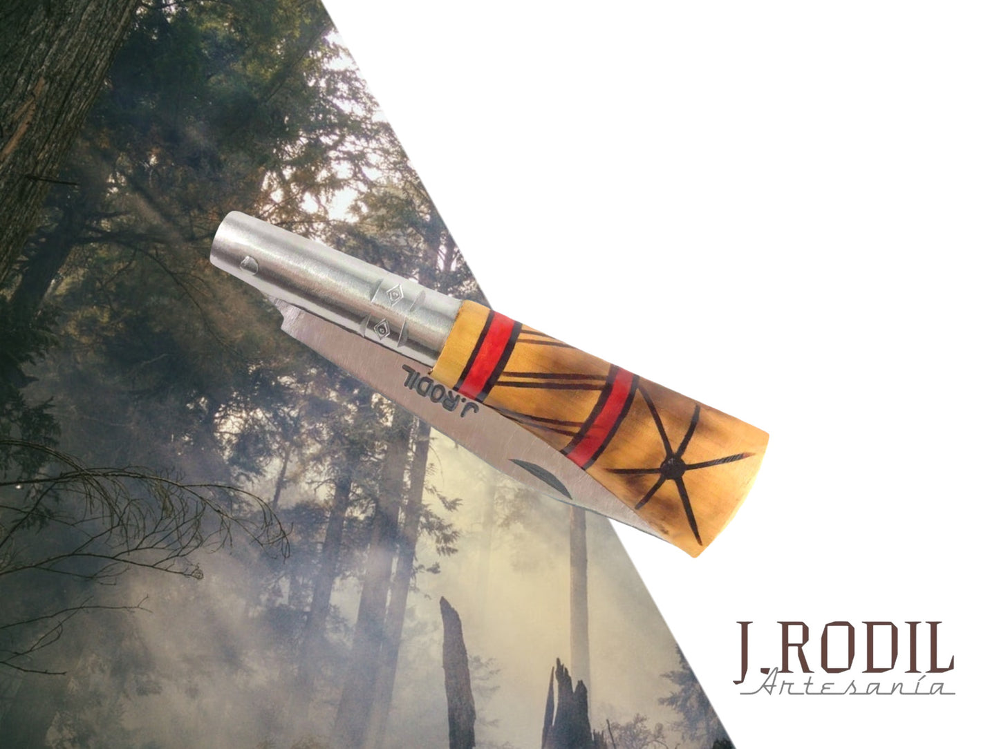 J. Rodil Knife - Model 09 | striped star