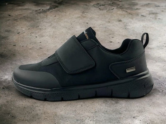 Cutillas | Sneakers de hombre con tapeta ultra ligeros Secotex negros Boston