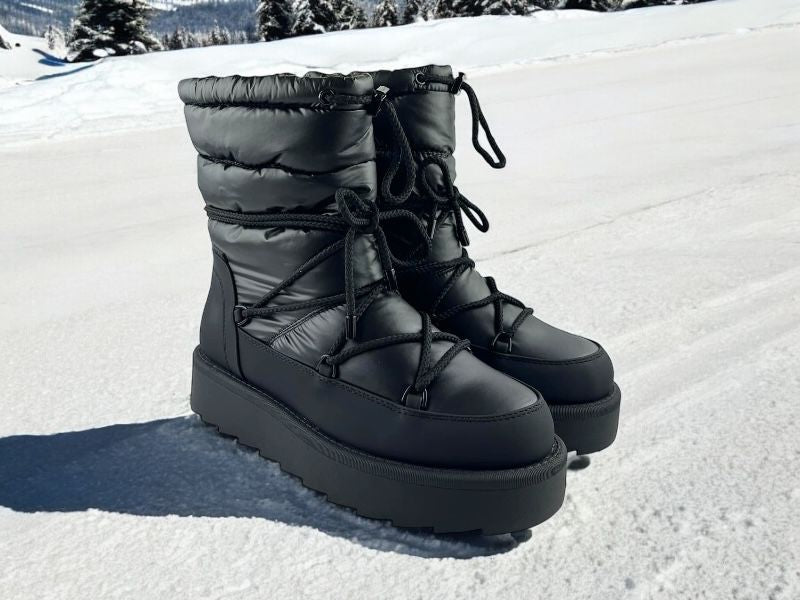 Tamaris | Botas de nieve Duotex veganas mujer negras Boston