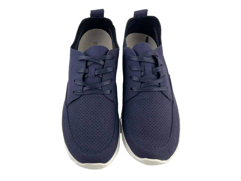 Windlights | Anthony navy men's super light lace-up tennis shoes