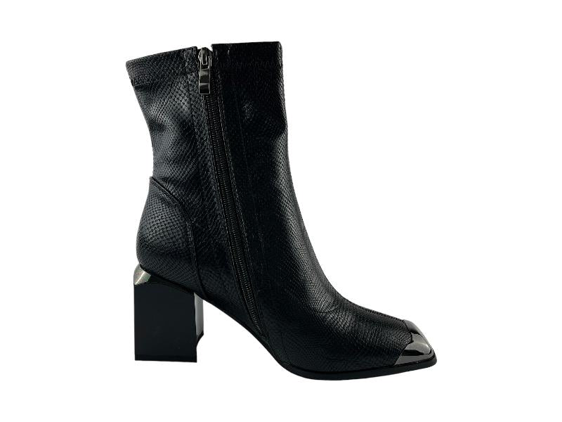 Botines negros mujer hot sale