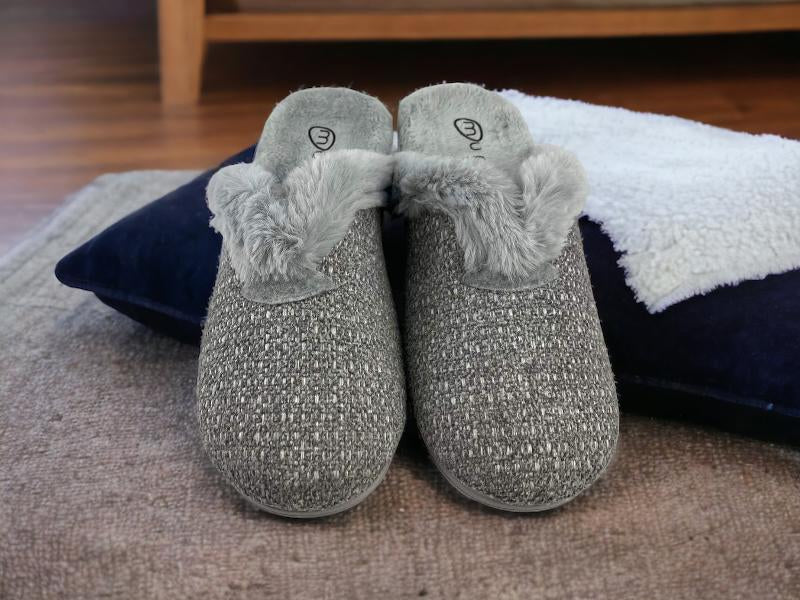 Wall | Sima gray women's barefoot house slippers