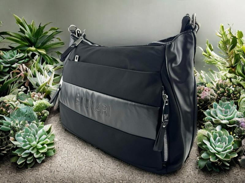 Binnary | Elo black super light handbag and hang bag
