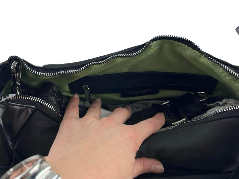 Binnary | Elo black super light handbag and hang bag