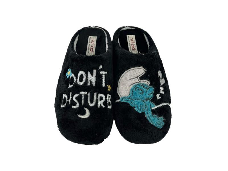 Vulladi | Smurf sleepyhead women's barefoot slippers black