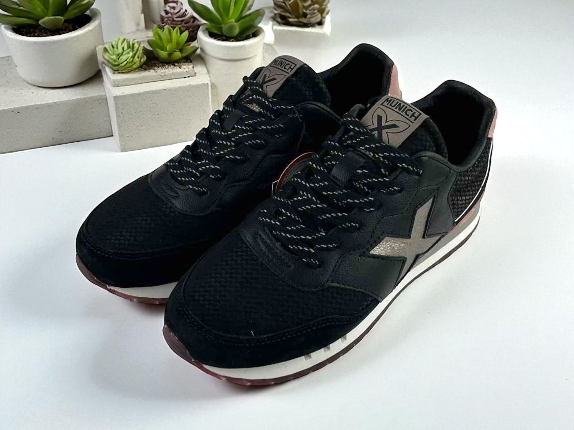 Deportivas Munich Mujer Munich Zapatillas Negras Zapatillas