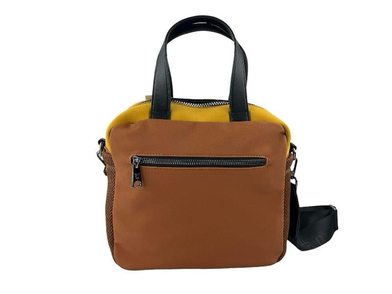 Pepe Moll | Vegan handbag and super light shoulder bag Carola hazelnut