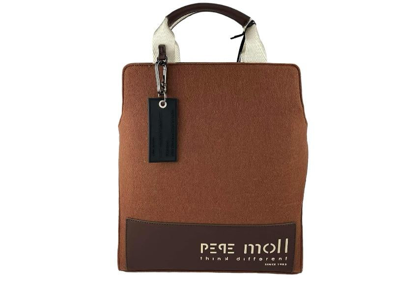 Pepe Moll | Super Lightweight Hazelnut Brown Vegan Textile Backpack