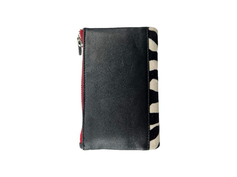 Ferchi | Zebra genuine leather wallet, purse and purse