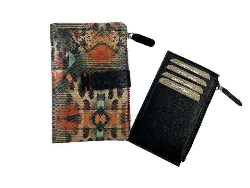 Ferchi | Ethnic genuine leather wallet, purse and purse