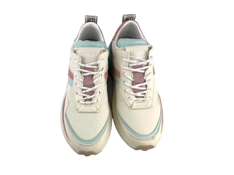 Replay | Sneakers/tenis mujer con cordones Athena arena