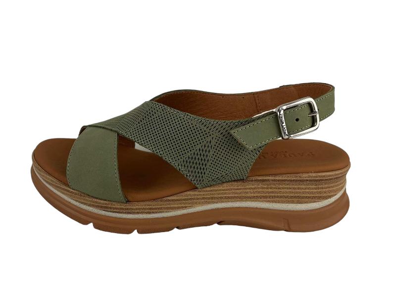 Paula Urban Ergonomic Aqua leather sandals