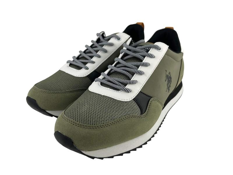 US Polo Assn. | Sneakers | green Balty men's lace-up tennis shoes