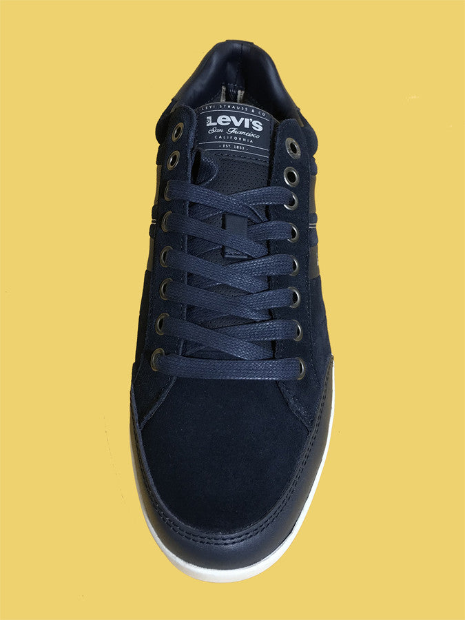 Levi's |Sneakers hombre de ante en azul marino