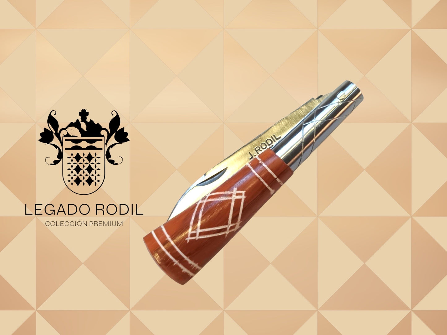Legado Rodil Modèle V - Ciselé - Collection Premium, séquoia, maître artisan José Rodil