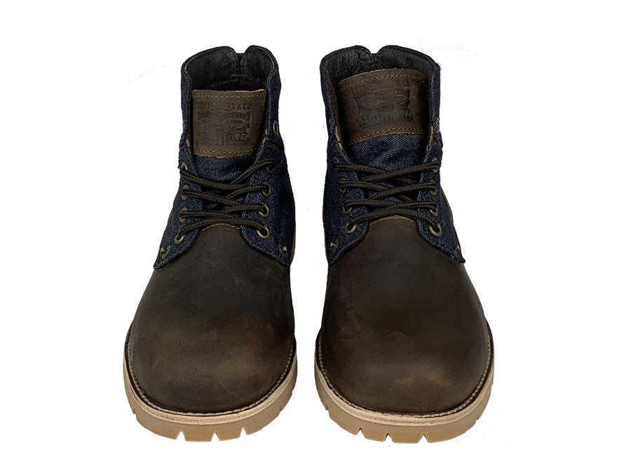 Levi's | Men's boots combination waxed leather and fabric