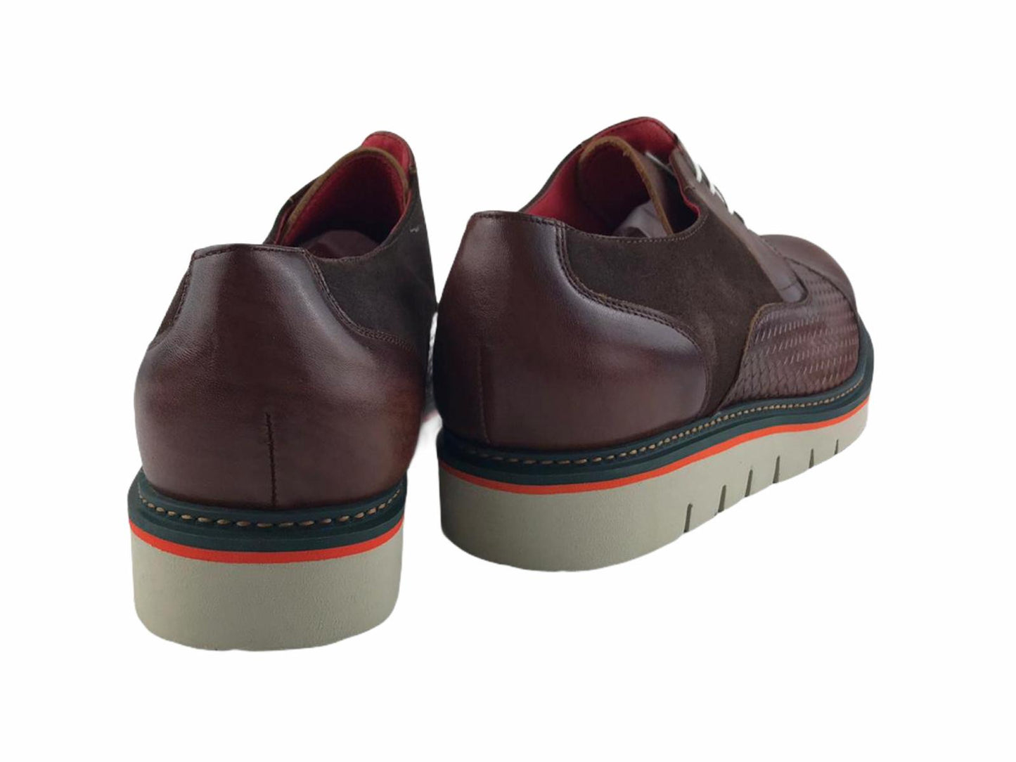 Andres Lopez | York chocolate lace-up men's shoe