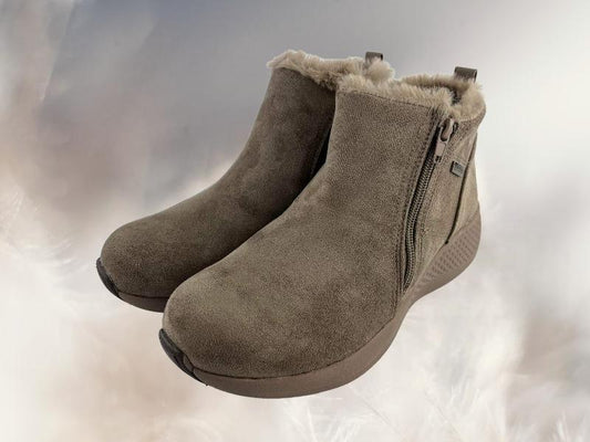 Cutillas | Secotex taupe Ñora women's zipped ankle boots