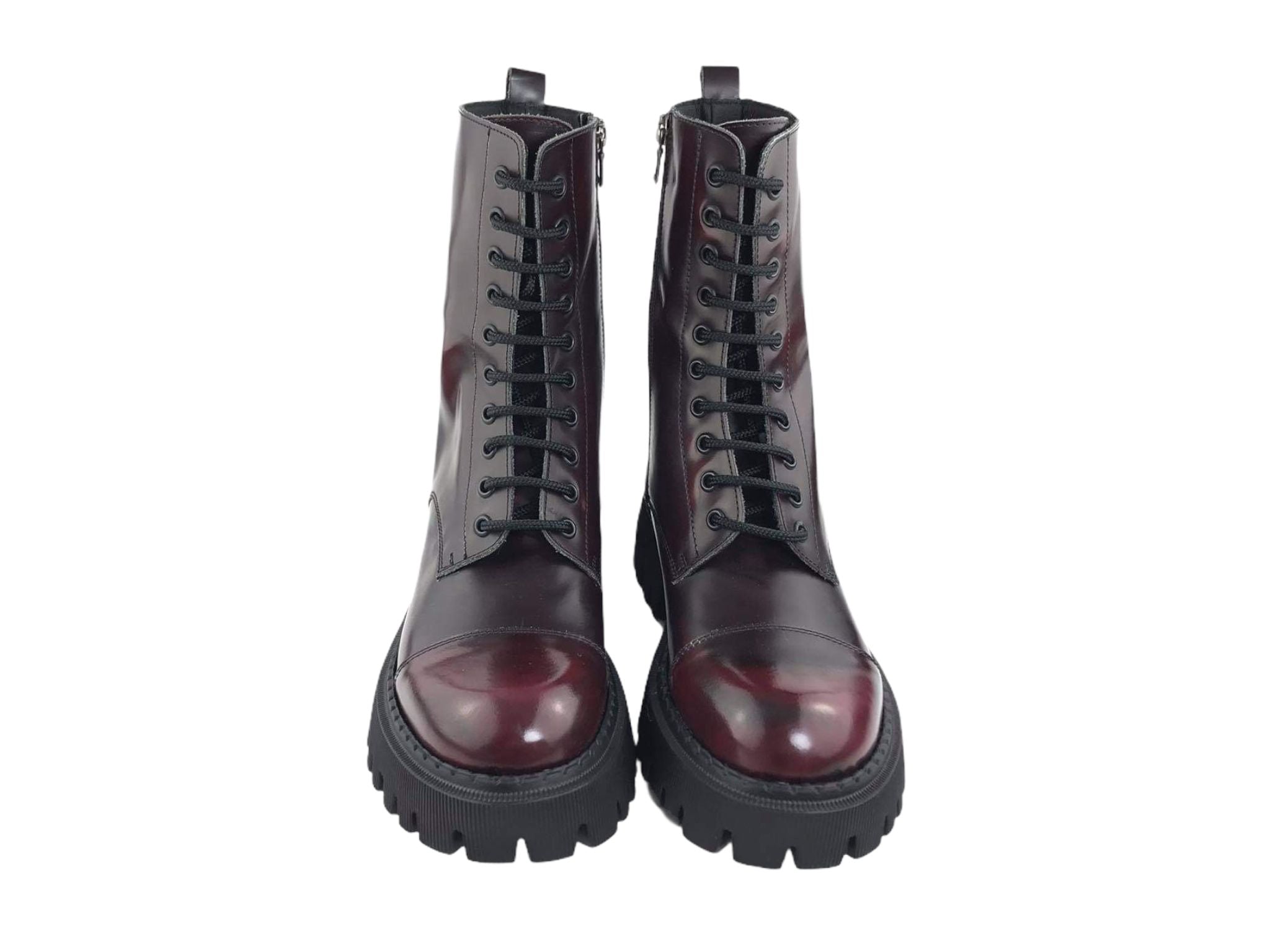 Botas militares best sale plataforma granates