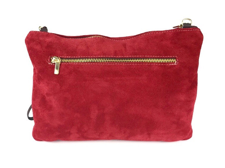 Lupita | Red leather handbag