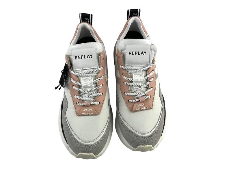 Replay | Women's sneakers/tennis with laces Athena white