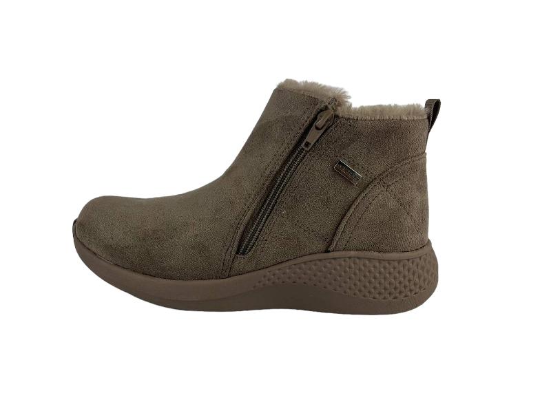 Cutillas | Secotex taupe Ñora women's zipped ankle boots