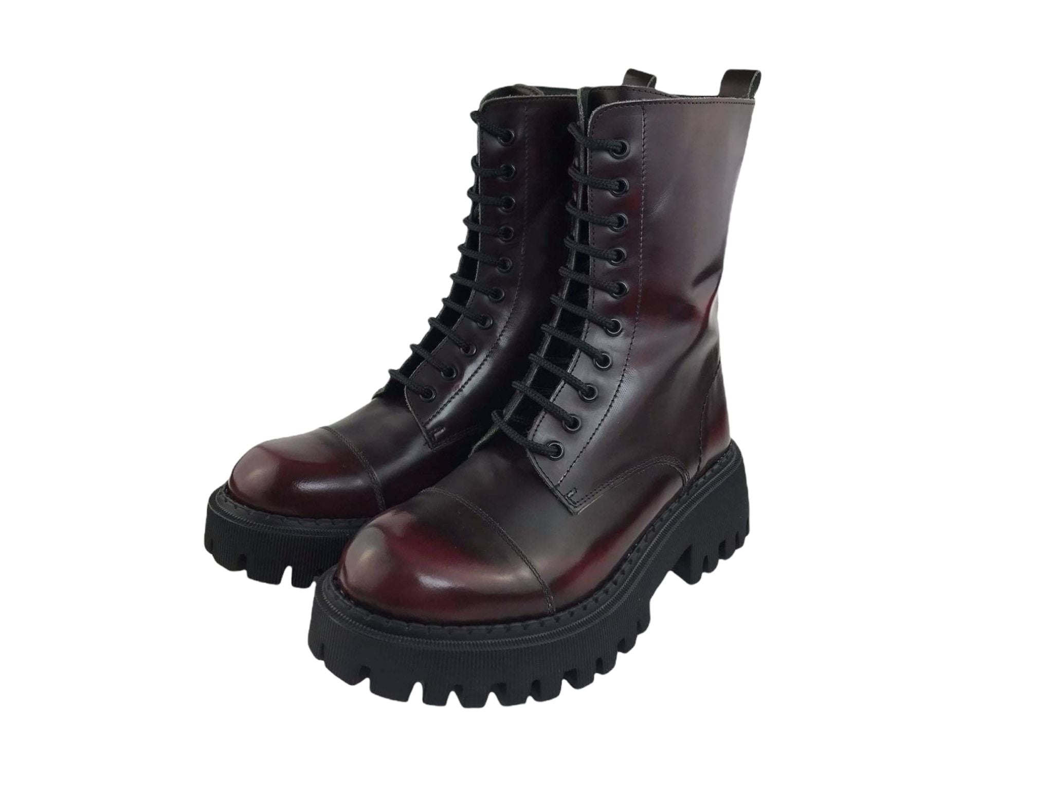 Botas militares online granates