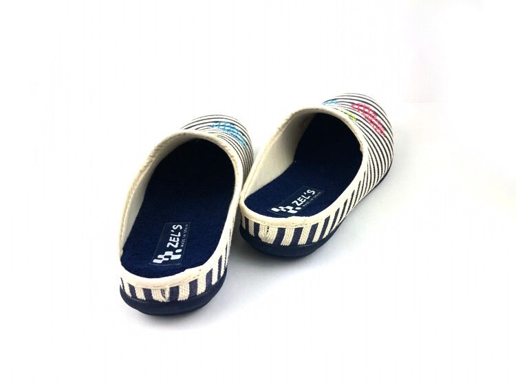 Zel's | Women's sailor pineapple slippers.