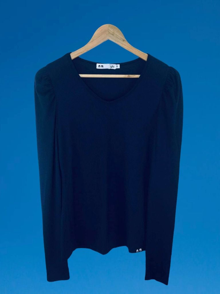 Lylu | Camiseta básica ELISA Azul