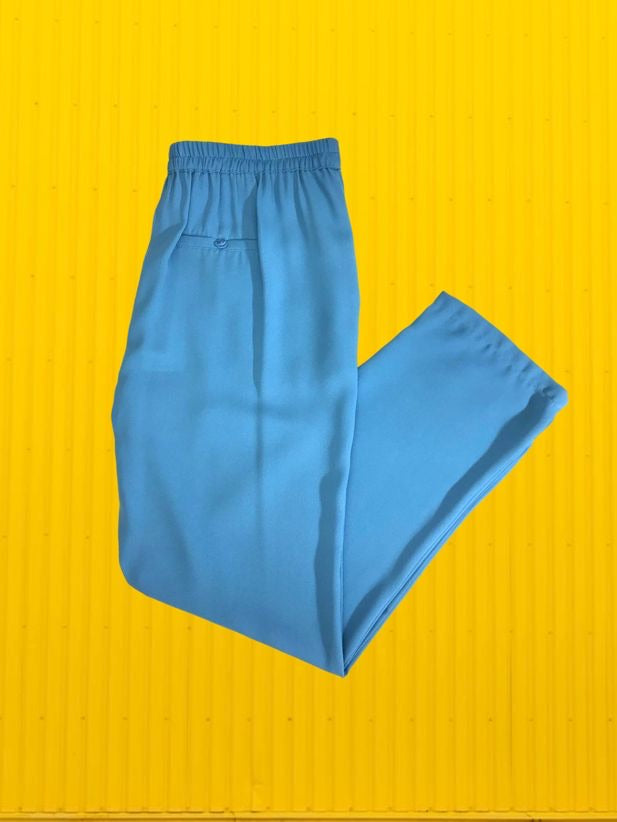Md'M | Dress pants pajama 5119 blue Capri