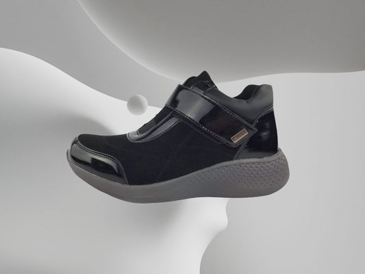 Doctor Cutillas | Velcro ankle boots for women Secotex Black Rita