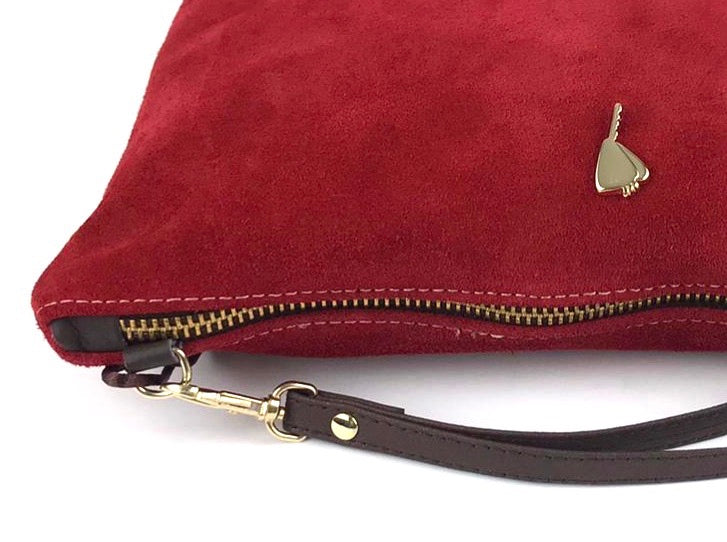 Lupita | Red leather handbag