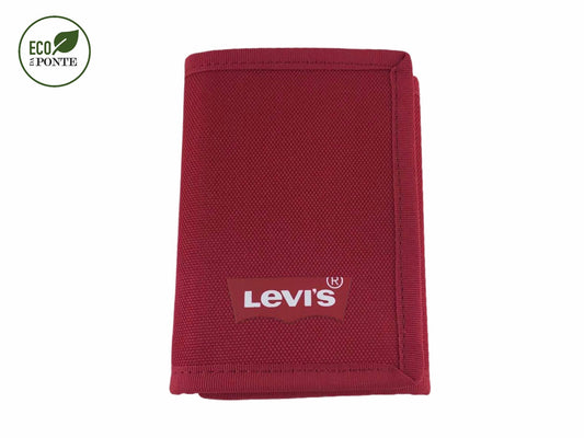Portefeuille en tissu rouge Levi's RECYCLÉ