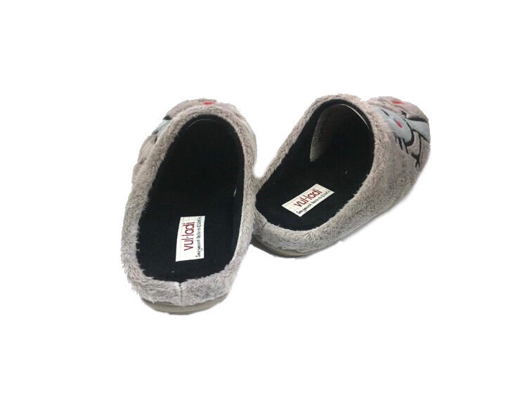 Vulladi | Women's barefoot slippers Kids and brown hearts