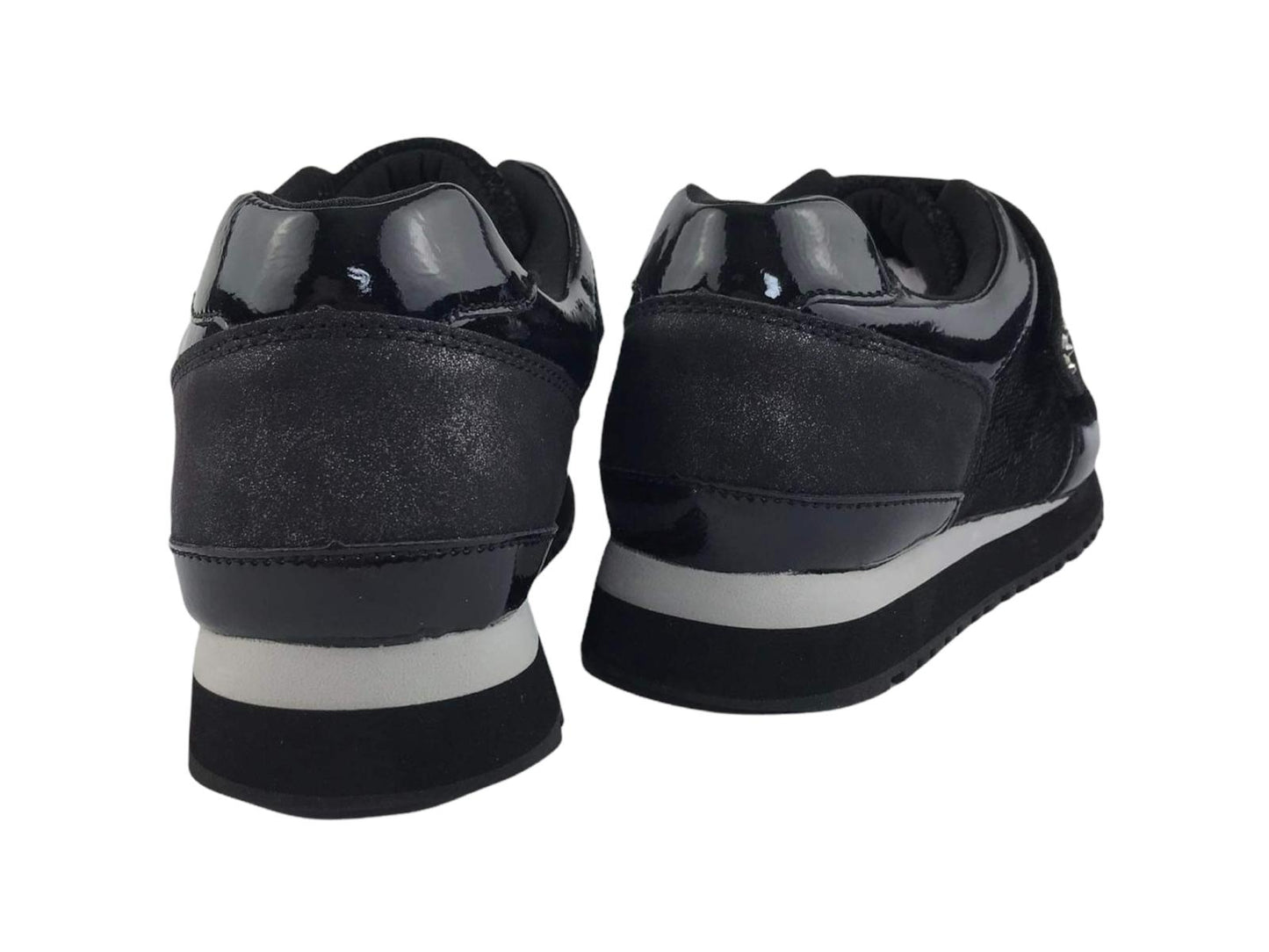Cutillas | Murano black women's sneakers with velcro closure