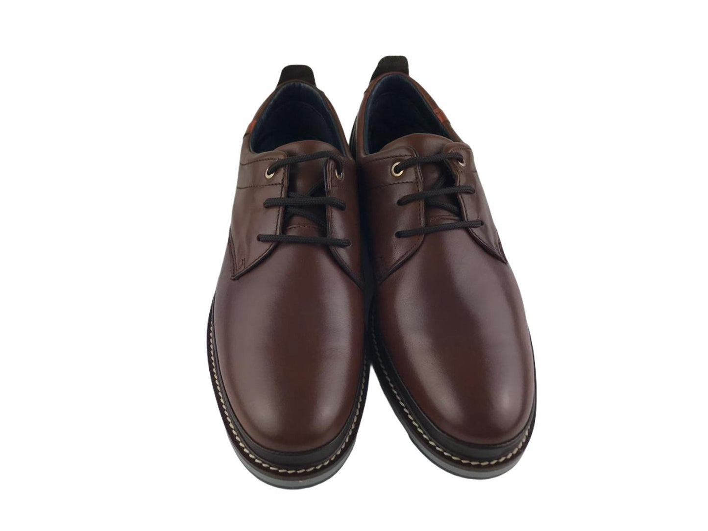 Zen | Men's lace-up shoe Turia 978 brown