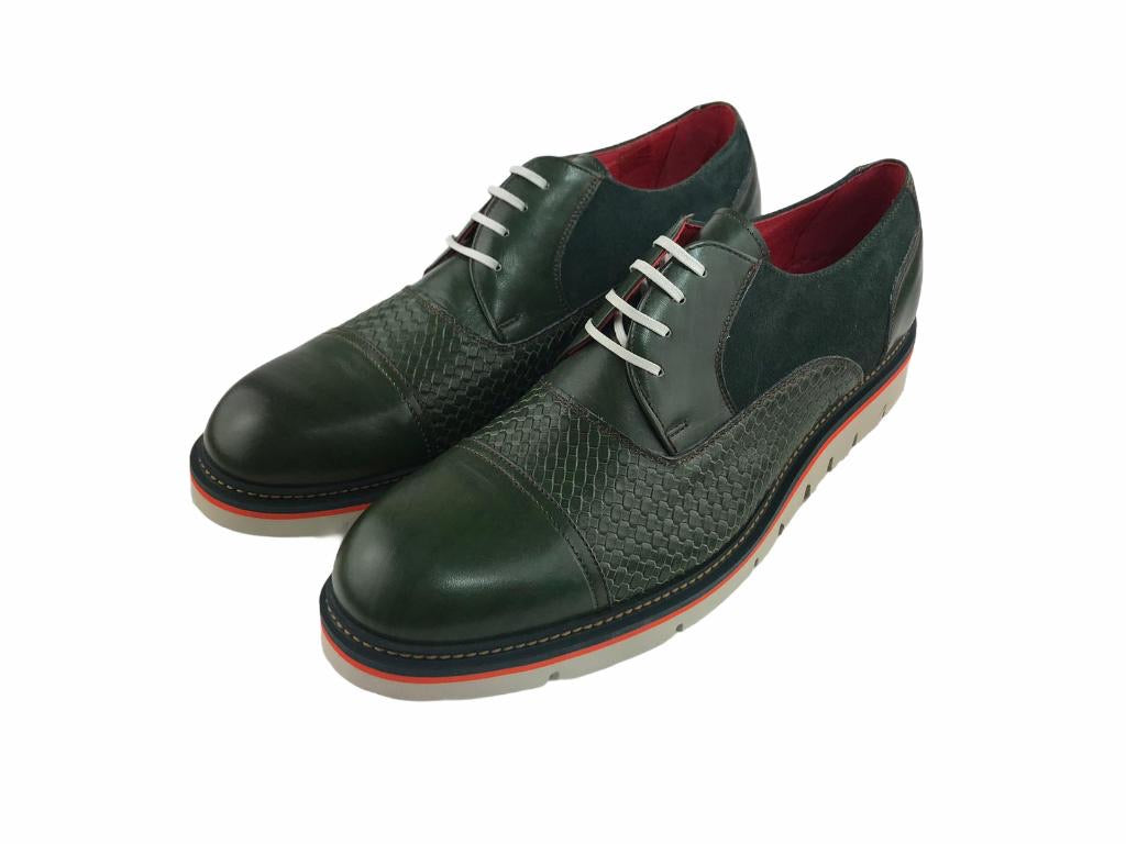 Andrés Lopez | chaussures à lacets pour hommes BOX 3744 vert