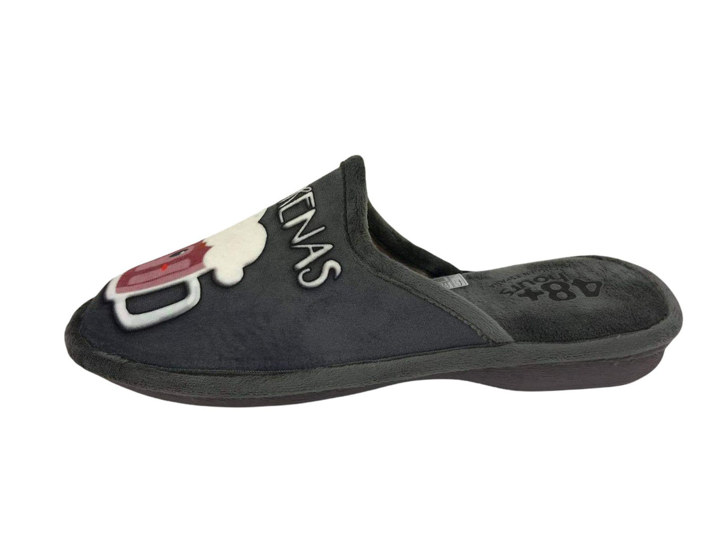 48Hours| Barefoot men's house slippers Blondes and Brunettes gray