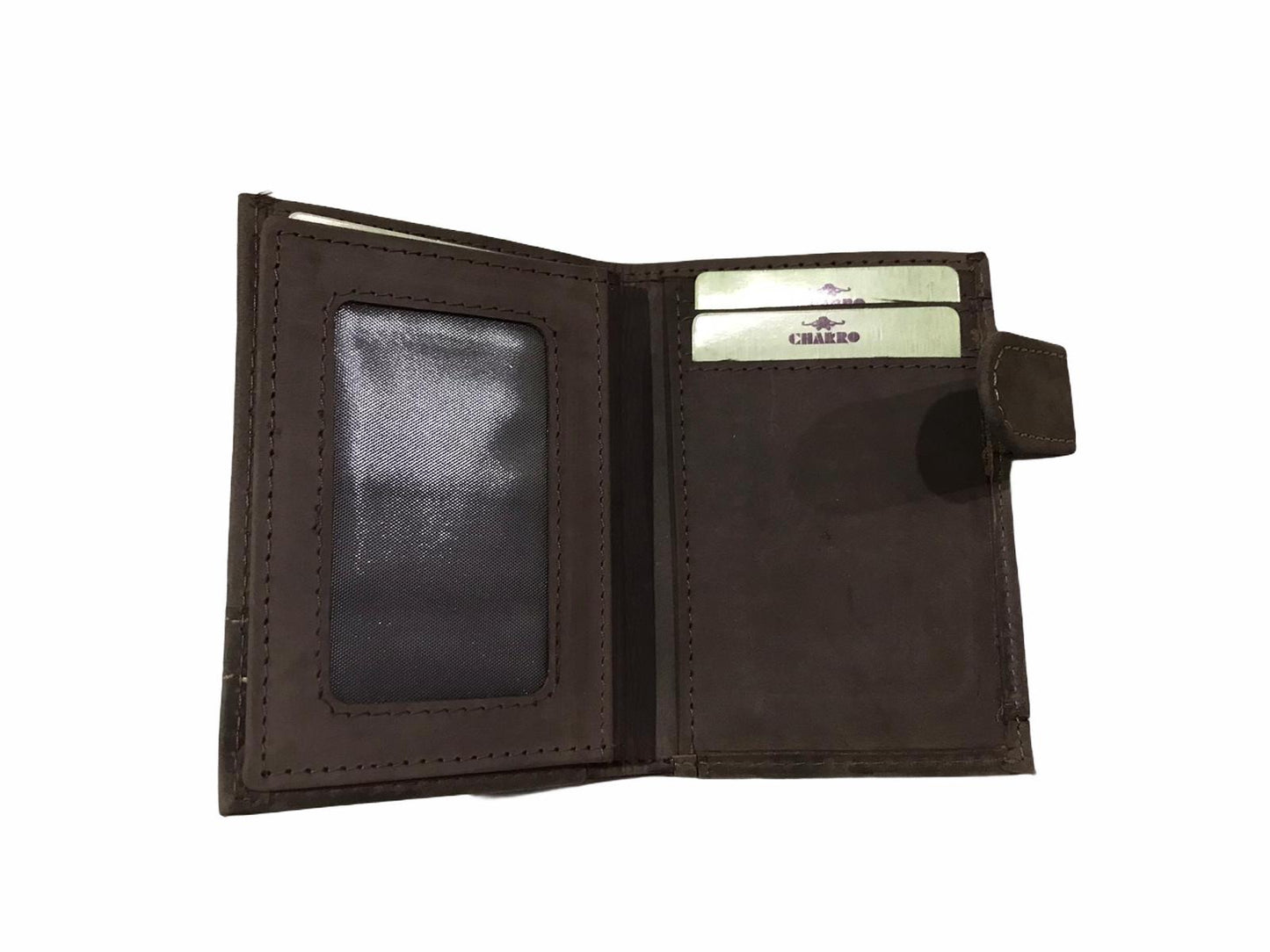 Charro | Tarjetero billetera y monedero 11425 marrón
