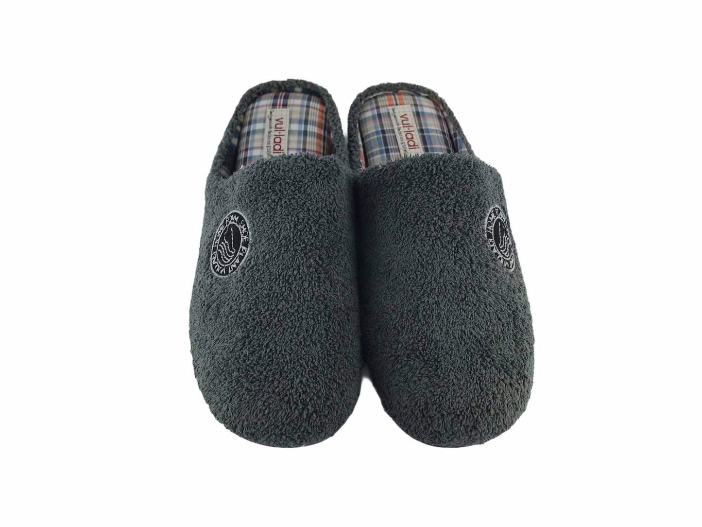Vulladi | Chaussons Barefoot House Homme Boston Gris