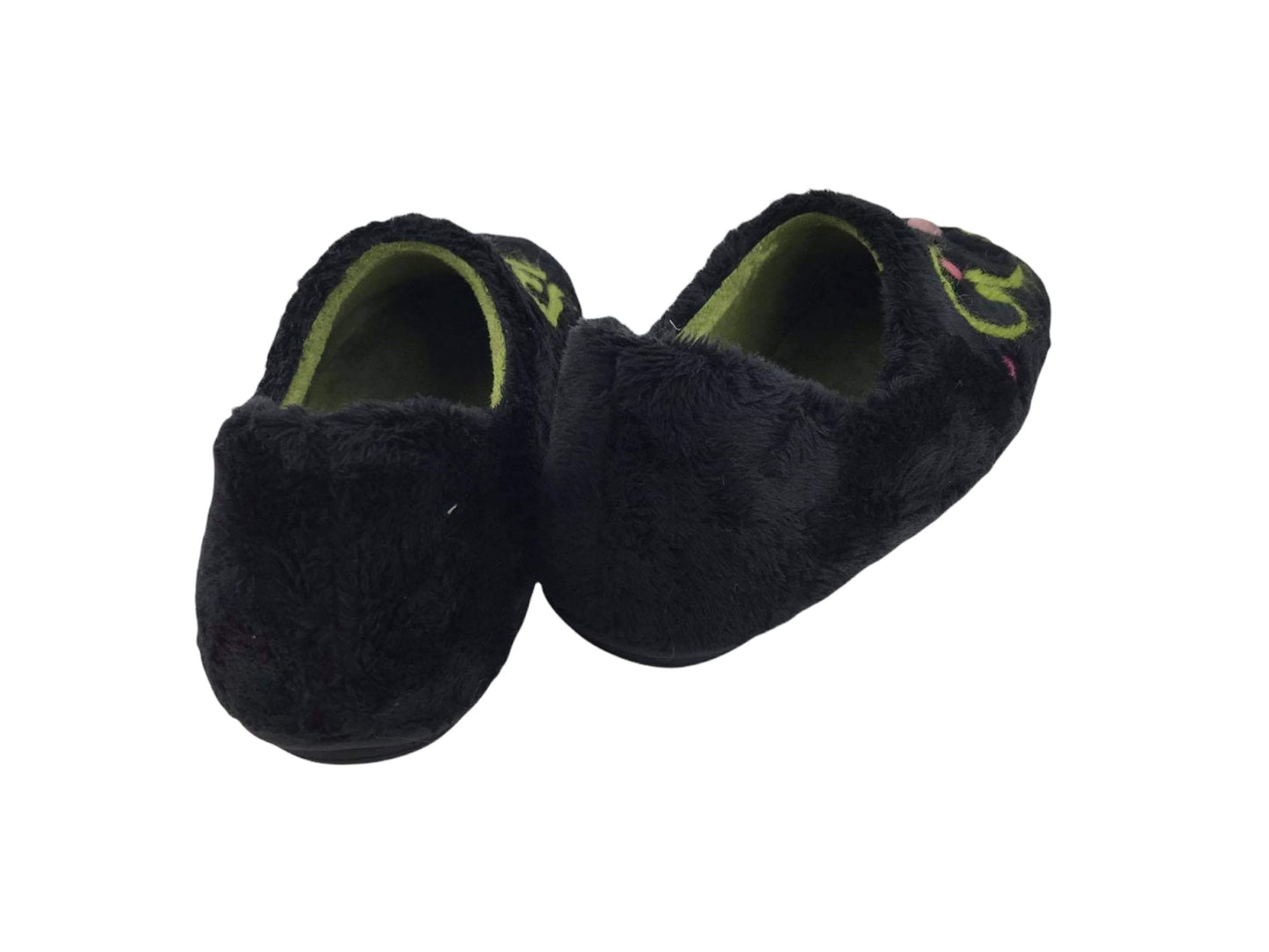 Vulladi | Women's Bunny black closed house slippers