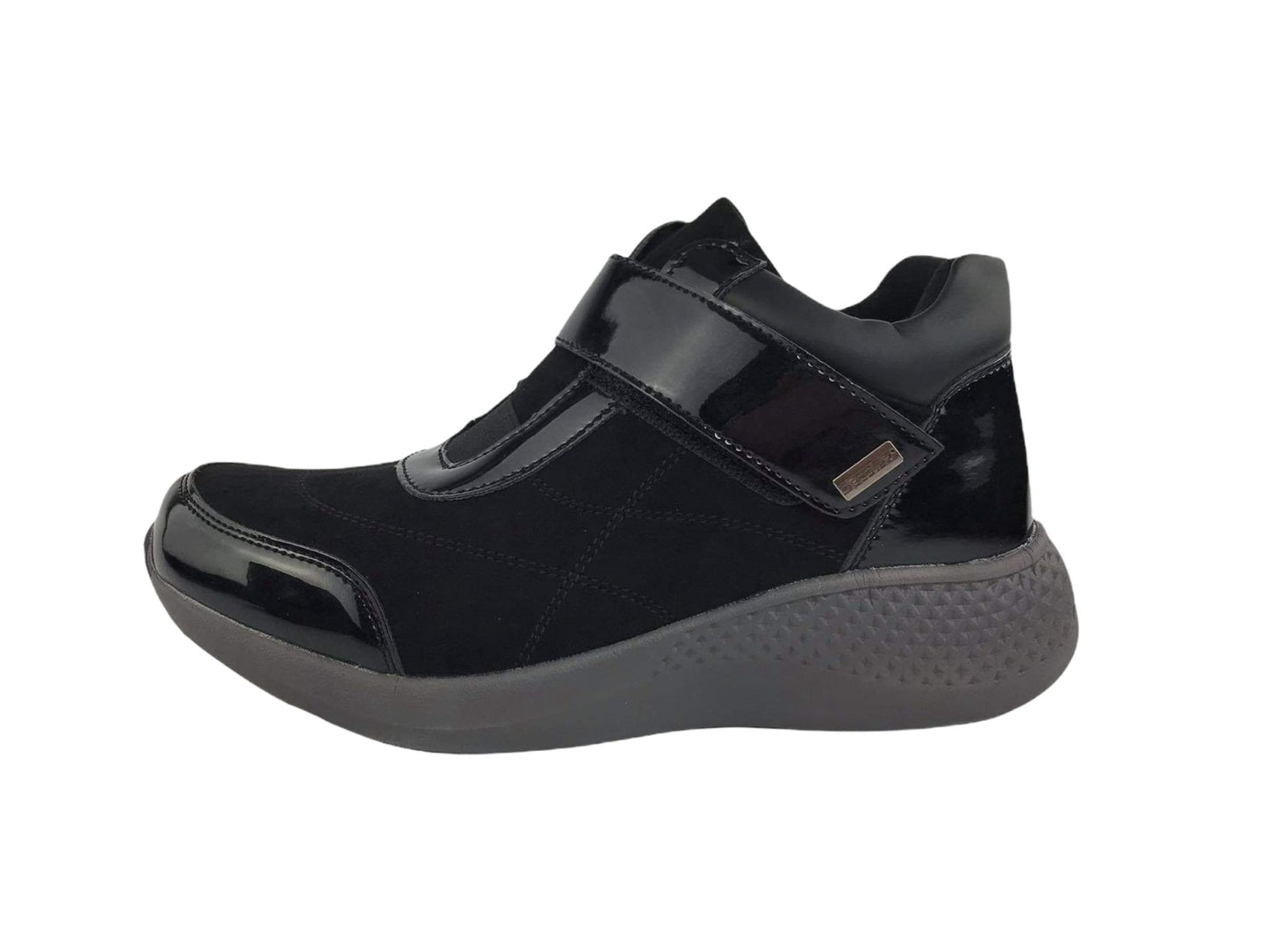 Doctor Cutillas | Velcro ankle boots for women Secotex Black Rita