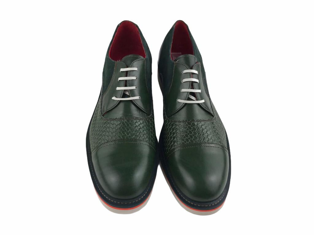Andres Lopez | man lace-up shoes BOX 3744 green