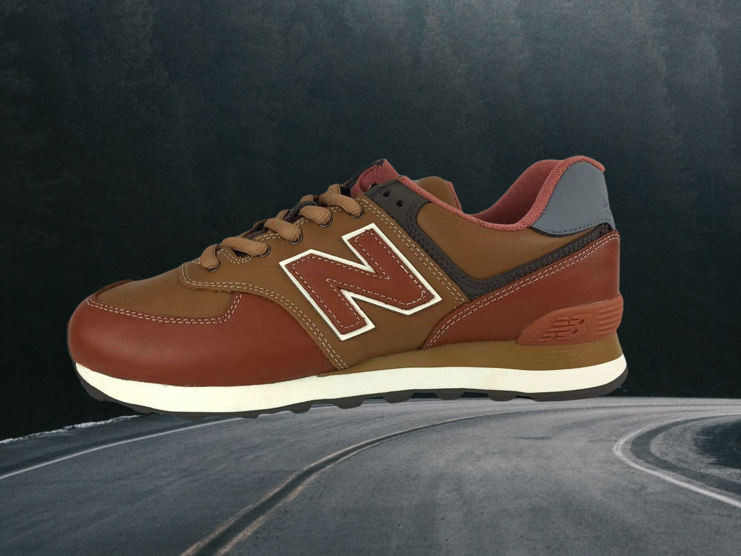 New Balance | Mauricio Boy sneakers with Leather and Mustard color laces