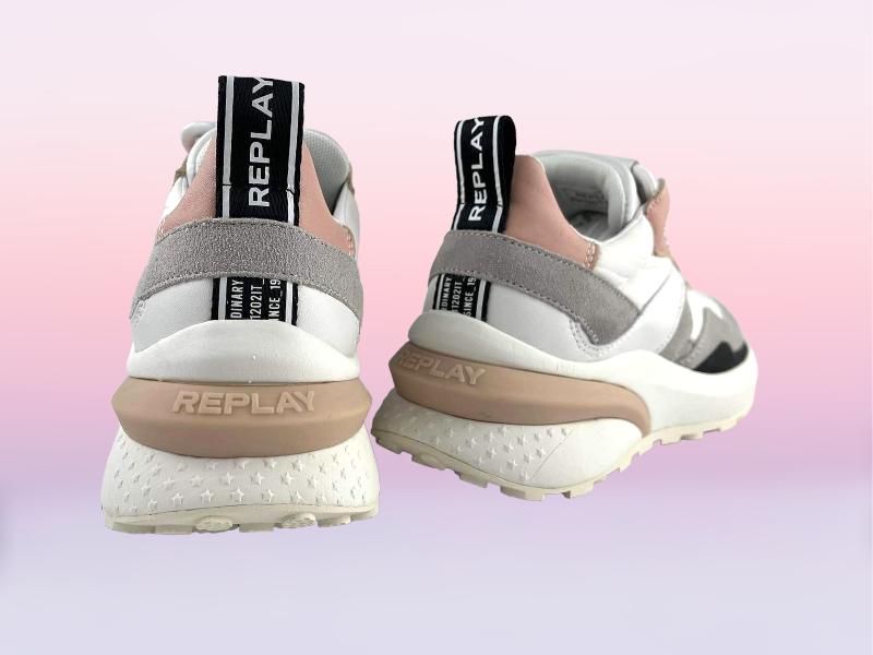 Tenis replay mujer hot sale