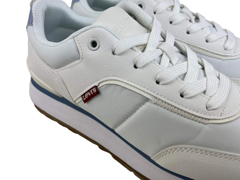 Levi’s | Sneakers o tenis de mujer con cordones SEGAL blancos